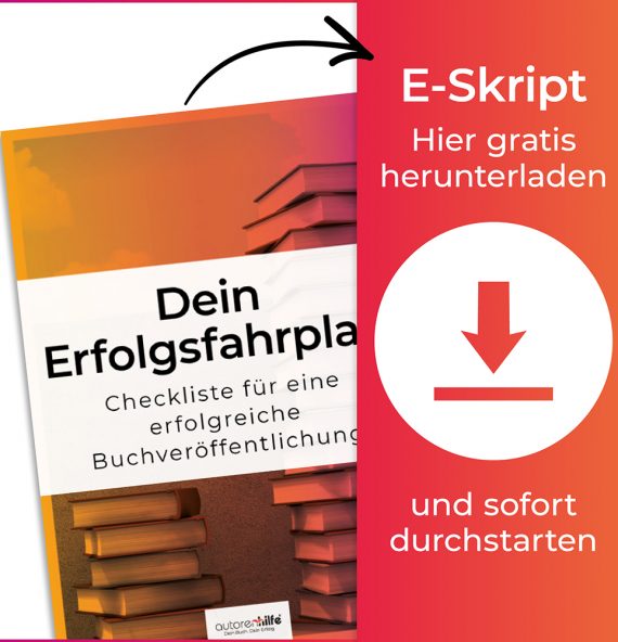 E-Skript mit Checkliste zur Buchveröffentlichung - Autorenhilfe e.U.